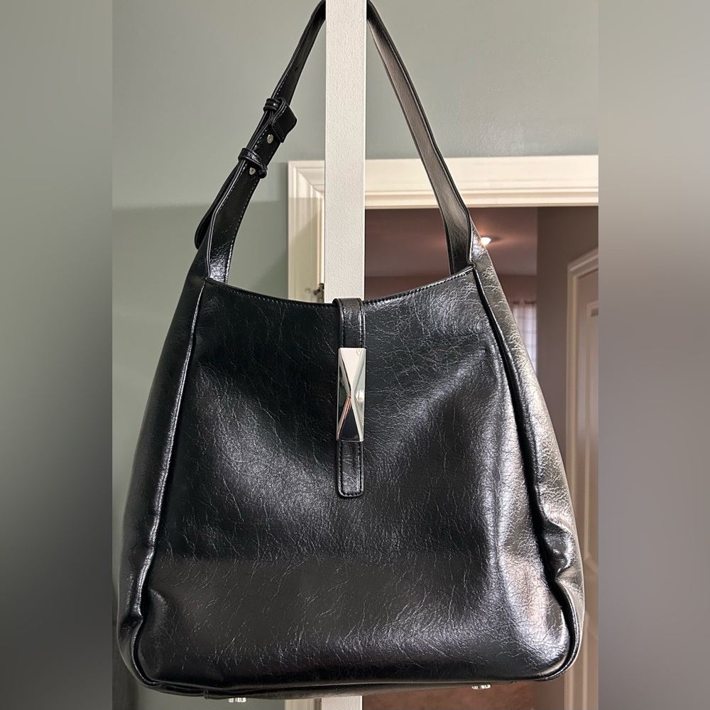 I.N.C International Concepts Salee Glazed Shoulder Bag